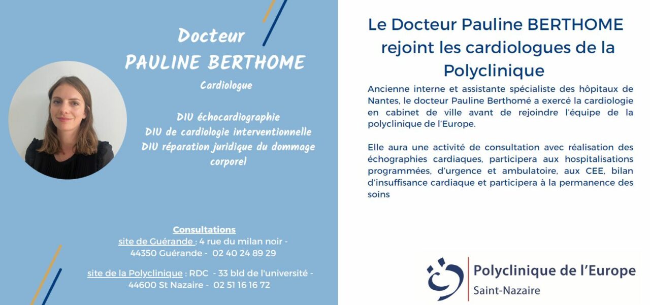 bienvenue ; cardiologie
